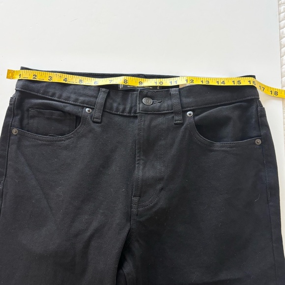 Everlane Uniform 4-Way Stretch Mens Black Denim Jeans 31x34 High Stretch Organic - Picture 11 of 13